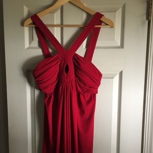 Red dress  size 12 never worn Excellent condition!